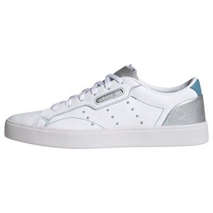 ADIDAS ORIGINALS Sneaker 'Sleek'  biela / strieborná / modrá