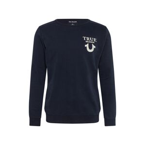 True Religion Sweatshirt 'HORSESHOE'  námornícka modrá / biela