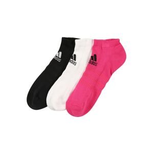 ADIDAS PERFORMANCE Športové ponožky 'CUSH'  čierna / ružová / biela