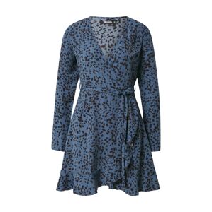 Missguided Košeľové šaty  modrosivá / antracitová