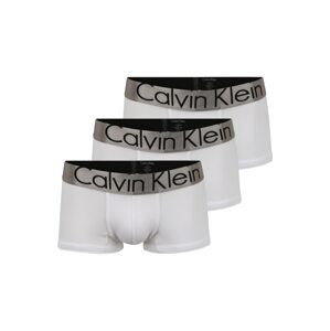 Calvin Klein Underwear Boxerky  biela / čierna / sivá