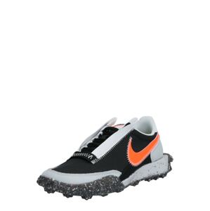 Nike Sportswear Nízke tenisky 'Racer Crater'  oranžovo červená / biela / čierna / sivá melírovaná