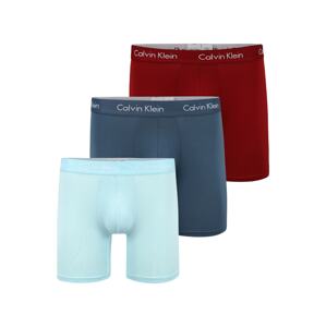 Calvin Klein Underwear Boxerky  azúrová / modrosivá / rubínová / biela