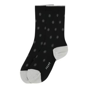 FALKE Ponožky 'Firmament'  svetlosivá / čierna
