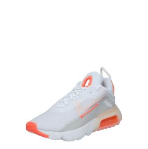 Nike Sportswear Nízke tenisky 'Air Max 2090'  biela / oranžovo červená / sivá