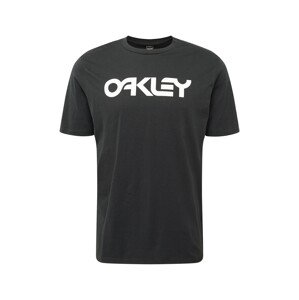 OAKLEY Funkčné tričko 'MARK'  čierna / biela