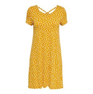ONLY Letné šaty 'Bera'  žltá / biela