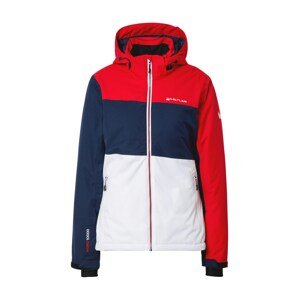 Whistler Outdoorová bunda 'Kamille W Ski Jacket W-PRO 10000'  svetločervená / tmavomodrá / biela