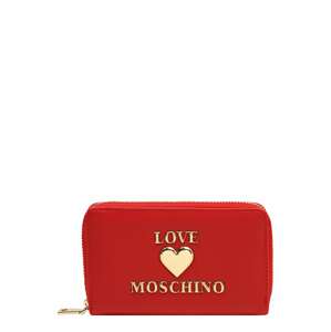 Love Moschino Peňaženka  červená / zlatá