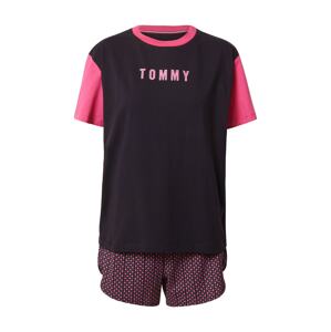 Tommy Hilfiger Underwear Kraťasy  tmavomodrá / svetloružová / biela