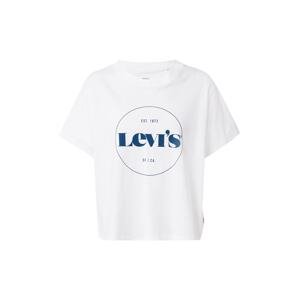 LEVI'S Tričko  námornícka modrá / biela