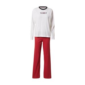 Tommy Hilfiger Underwear Pyžamo 'HOLIDAY'  červená / biela / čierna