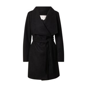 VILA Prechodný kabát 'VICOOLEY COLLAR COAT/AS'  čierna
