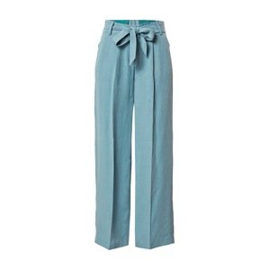 Esprit Collection Plisované nohavice  modrozelená