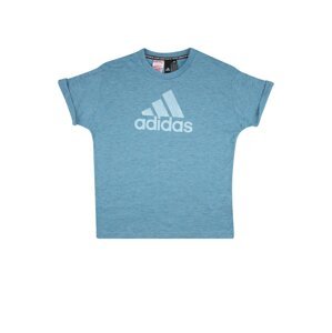 ADIDAS PERFORMANCE Funkčné tričko 'Bos'  dymovo modrá / azúrová