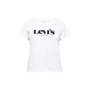 Levi's® Plus Tričko 'PERFECT'  biela / čierna
