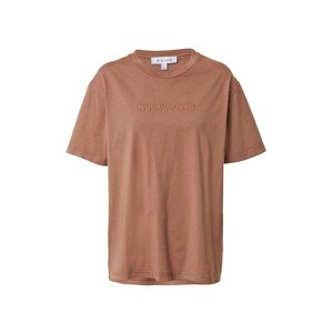 NU-IN Oversize tričko  hnedá