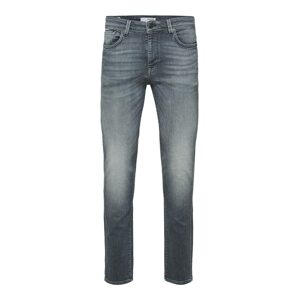 SELECTED HOMME Jeans 'Leon 6267'  sivý denim / svetlosivá
