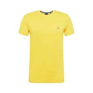 GANT Tričko  žltá / modrá