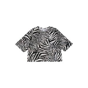 PUMA Tričko 'Safari'  biela / čierna