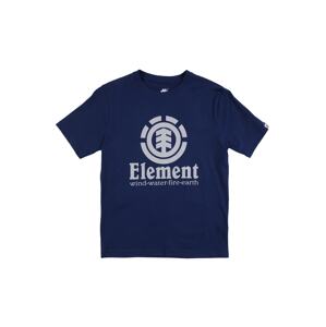 ELEMENT Funkčné tričko 'VERTICAL'  tmavomodrá / biela