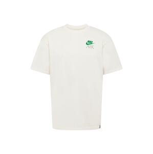Nike Sportswear Tričko  biela / zelená / sivá