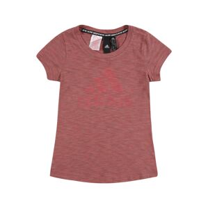 ADIDAS PERFORMANCE Funkčné tričko  rosé / ružové zlato