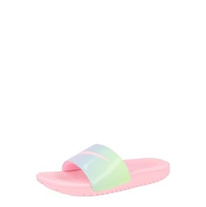 NIKE Plážové / kúpacie topánky 'Kawa SE2'  modrá / ružová / zelená