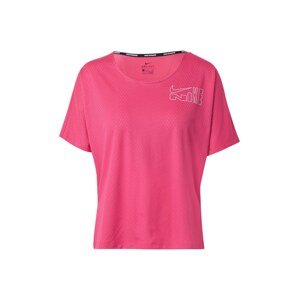 NIKE Funkčné tričko 'City'  ružová / biela