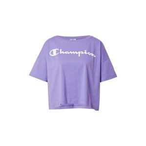 Champion Authentic Athletic Apparel Tričko  svetlofialová / biela