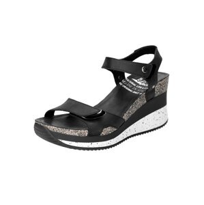 PANAMA JACK Remienkové sandále 'Nica'  čierna / biela