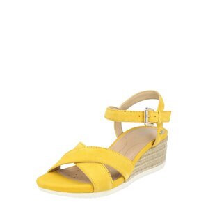 GEOX Remienkové sandále  béžová / žltá