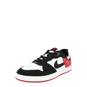 Nike SB Nízke tenisky 'Alleyoop'  biela / čierna / červená