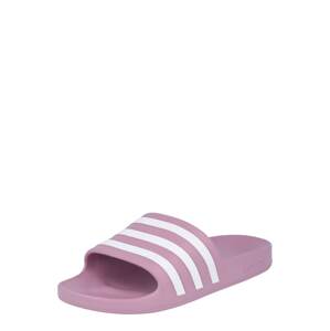 ADIDAS ORIGINALS Plážové / kúpacie topánky 'Adilette Aqua'  biela / rosé