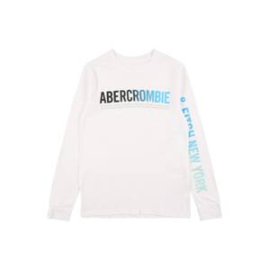 Abercrombie & Fitch Tričko 'HIKE BEAST'  šedobiela / pastelovo zelená / modrá / čierna / sivá
