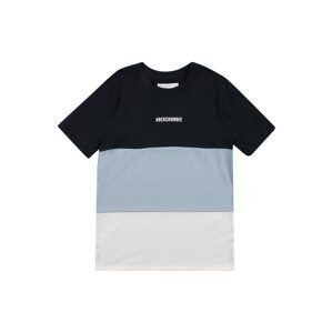 Abercrombie & Fitch Shirt  námornícka modrá / svetlomodrá / biela