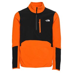 THE NORTH FACE Športový sveter 'GLACIER'  oranžová / čierna