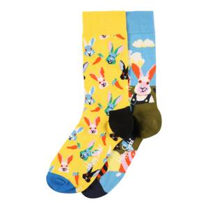 Happy Socks Ponožky 'Easter'  žltá / svetlomodrá / zmiešané farby