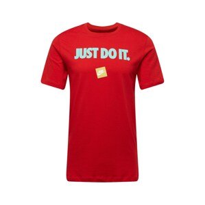 Nike Sportswear Tričko  svetlomodrá / červená