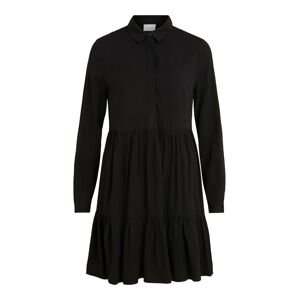 VILA Košeľové šaty 'Morose'  čierna