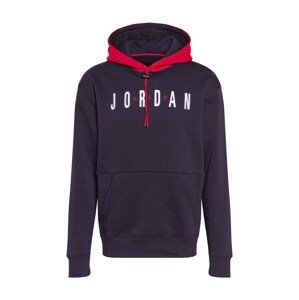 Jordan Športová mikina 'Jumpman'  biela / čierna / červená