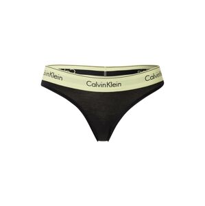 Calvin Klein Underwear Tangá  čierna / svetložltá