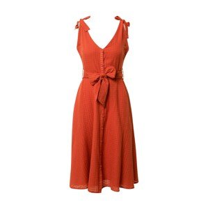 FRNCH PARIS Šaty  oranžovo červená