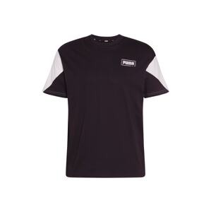 PUMA Funkčné tričko 'REBEL Advanced'  čierna / biela