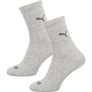 PUMA Ponožky  sivá / čierna