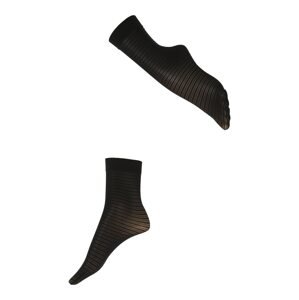 Wolford Ponožky 'Hilaritas'  čierna