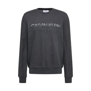 Calvin Klein Mikina  tmavosivá / svetlosivá