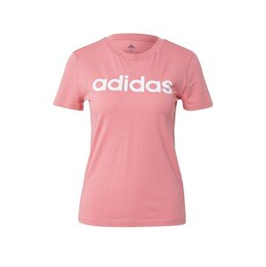 ADIDAS PERFORMANCE Funkčné tričko  rosé / biela