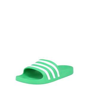 ADIDAS PERFORMANCE Plážové / kúpacie topánky 'Adilette'  trávovo zelená / biela