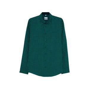 SEIDENSTICKER Biznis košeľa  zelená / čierna